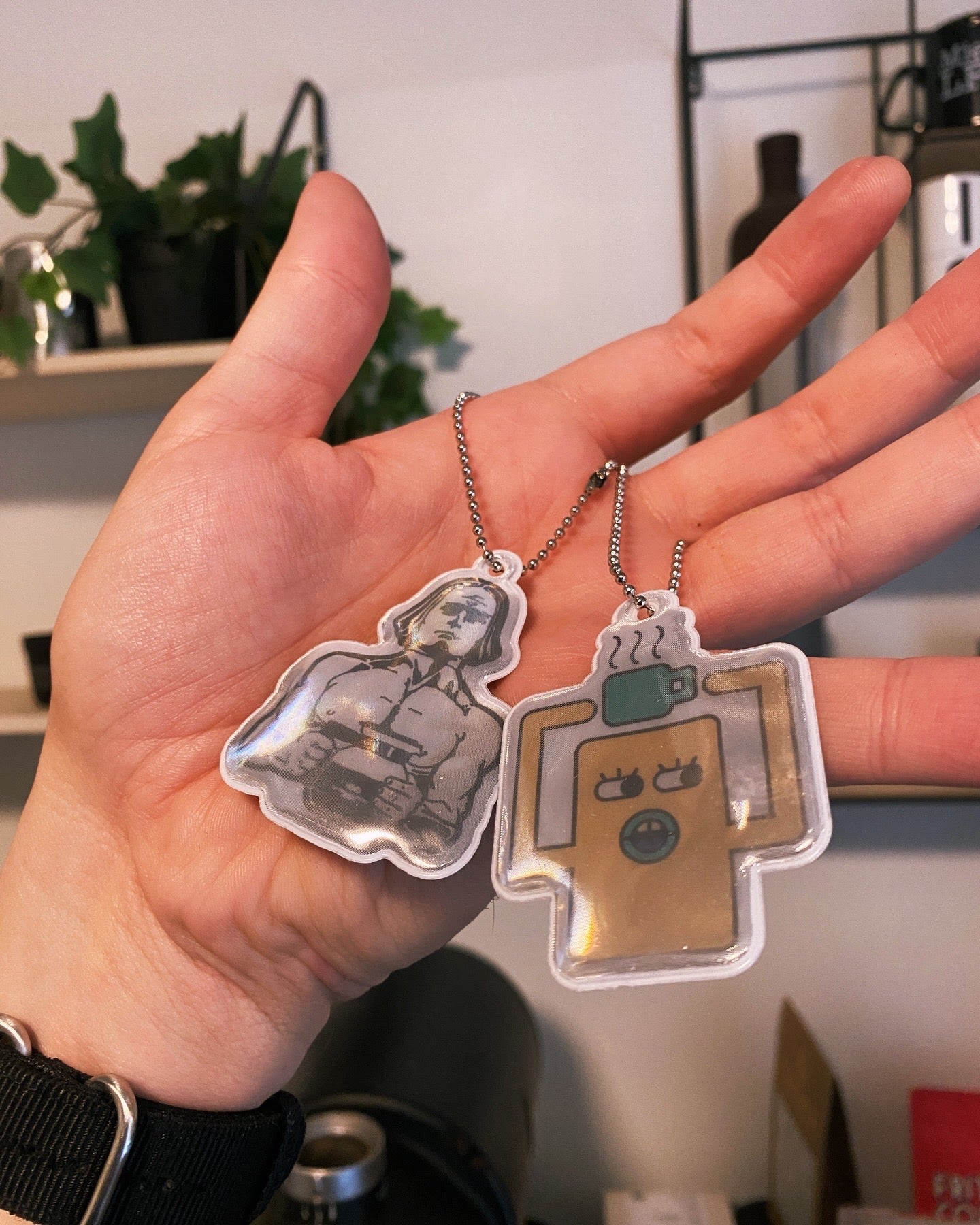 Kahviviikko -hahmoheijastin (erilaisia malleja)