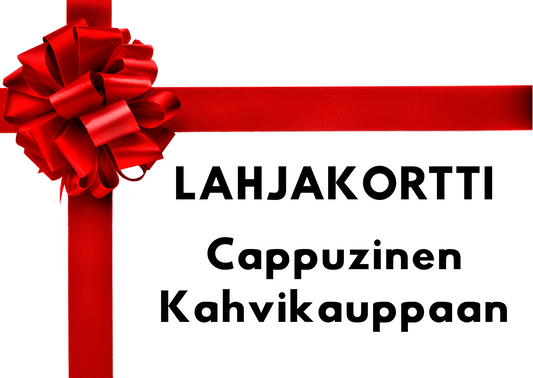 Lahjakortti Cappuzinen Kahvikauppaan